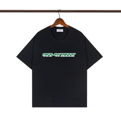OFF WHITE T SHIRTS High-quality pure cotton high-street style