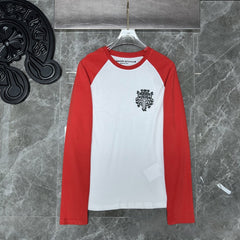 CHH Heart Long Sleeve Shirt Unisex Fashion Loose Long Sleeve Shirt