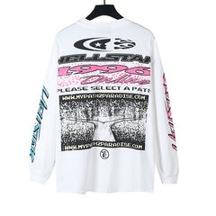 Hellstar Long Sleeve Shirts High-quality pure cotton high-street clothing