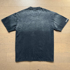 Valeforever Vale T Shirts Vintage-style distressed portrait wash