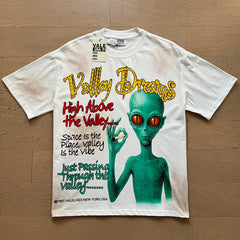 Valeforever Vale T Shirts White hot-fix rhinestones (suitable for garment washing)