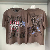 MIXED EMOTION T SHIRTS High-quality streetwear made from 260g pure cotton fabric.