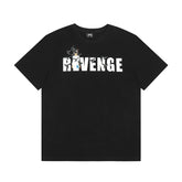 Revenge T Shirts High-quality streetwear with trendy Painted decoration