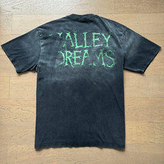Valeforever Vale T Shirts Washed black with a distressed finish