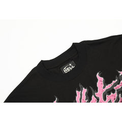 Hellstar T-shirt Direct Printing Pattern High-quality pure cotton high-street clothing