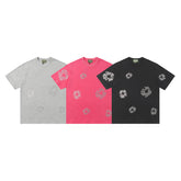Denim Tears T Shirts Rhinestones
