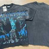 Valeforever Vale T Shirts Washed black with a distressed finish