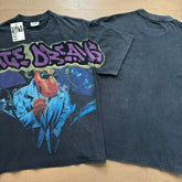 Valeforever Vale T Shirts Washed black with a distressed finish