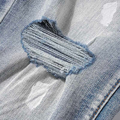 Mens trendy purple jeans 100% cotton Jeans #PU132