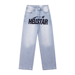 Hellstar Jeans High-quality pure cotton high-street clothing