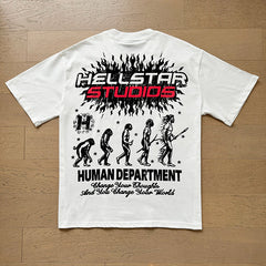Hellstar T Shirts High-quality pure cotton high-street clothing