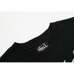 Hellstar T-shirt Direct Printing Pattern High-quality pure cotton high-street clothing