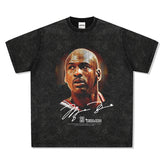 BIG FACE T shirts Pure Cotton High-Street Fashion
