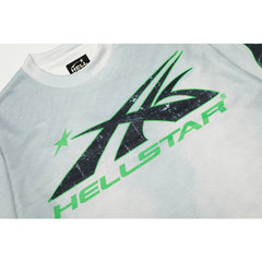 Hellstar Long Sleeve Shirts Hip-hop loose oversize High-quality pure cotton high-street clothing