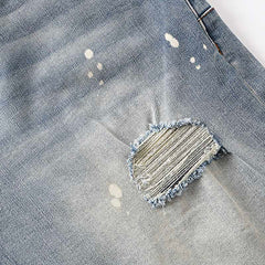 Mens trendy purple jeans 100% cotton Denim Shorts #PU506
