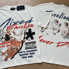 Mixed Emotion New Versatile Short-Sleeve T-Shirt