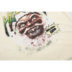 Hellstar T-shirt Direct Printing Pattern High-quality pure cotton high-street clothing
