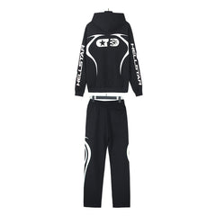 Hellstar Hoodie And Pants Two-Piece Set High-quality pure cotton high-street clothing