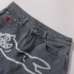 ICECREAM denim shorts