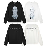 IH NOM UH NIT Crew neck sweatshirt High-quality pure cotton streetwear style