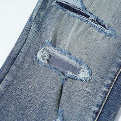 Mens trendy purple jeans 100% cotton Jeans #PU119