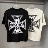 MIXED EMOTION T SHIRTS High-quality streetwear made from 260g pure cotton fabric.