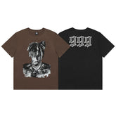 Revenge T Shirts High-quality streetwear with trendy Painted decoration