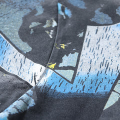 Valeforever Vale T Shirts Washed black with a distressed finish