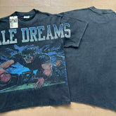 Valeforever Vale T Shirts Washed, vintage-effect cartoon print