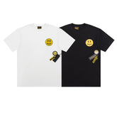 DREW HOUSE T Shirts Black-and-white Xiaolian