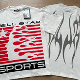 Hellstar T shirts High-street style, pure cotton, loose fit