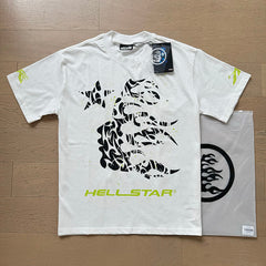 Hellstar T Shirts Retro style high street trend High-quality pure cotton high-street clothing