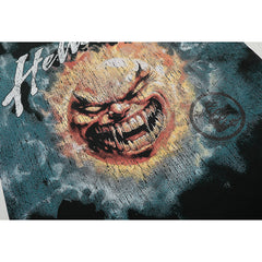 Hellstar T-shirt Direct Printing Pattern High-quality pure cotton high-street clothing