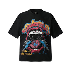 Hellstar T-shirt Direct Printing Pattern High-quality pure cotton high-street clothing