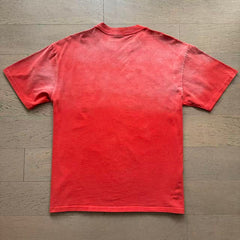Valeforever Vale T Shirts Trendy Washed Red