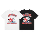 Revenge T Shirts High-quality streetwear with trendy Painted decoration
