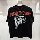 MIXED EMOTION T SHIRTS High-quality streetwear made from 260g pure cotton fabric.