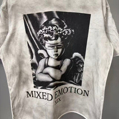 MIXED EMOTION T SHIRTS High-quality streetwear made from 260g pure cotton fabric.