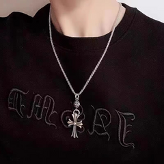 CHH Chrome heart Cross Necklace Male Vintage