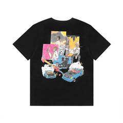 Revenge T Shirts High-quality streetwear with trendy Painted decoration