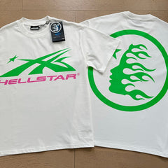 Hellstar T shirts High-street style, pure cotton, loose fit