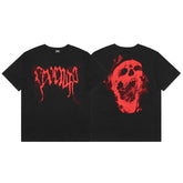 Revenge T Shirts High-quality streetwear with trendy Painted decoration