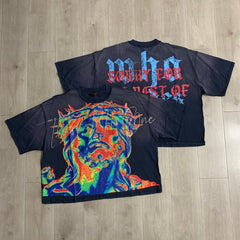 RARE PEACE T SHIRTS High-quality streetwear made from 260g pure cotton fabric.