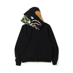 Bathing Ape Bape Hoodie Camouflage Cardigan Men's and Women's Sweater Hoodie Coat