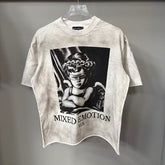 MIXED EMOTION T SHIRTS High-quality streetwear made from 260g pure cotton fabric.