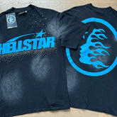 Hellstar T shirts High-street style, pure cotton, loose fit
