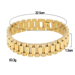 Bracelet Stainless Steel Strap Bracelet Gun Watch Chain Accessories Spectrum St. Valentine's