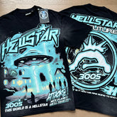 Hellstar T shirts High-street style, pure cotton, loose fit