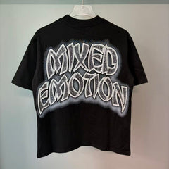 MIXED EMOTION T SHIRTS High-quality streetwear made from 260g pure cotton fabric.