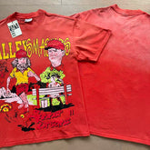 Valeforever Vale T Shirts Trendy Washed Red
